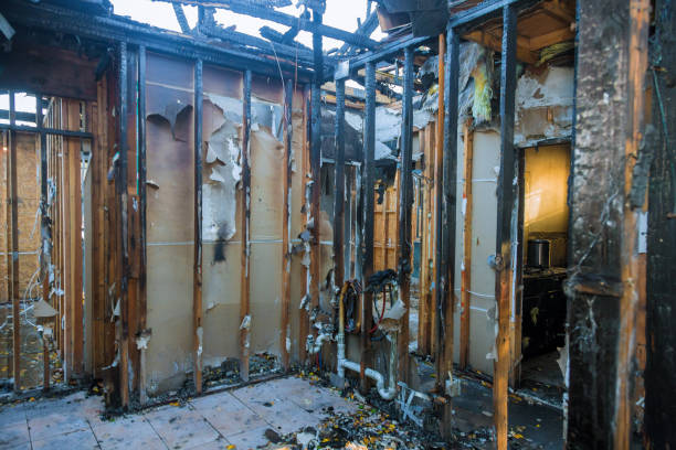 Professional Emergency Fire Cleanup technician working in Glen Echo, MD